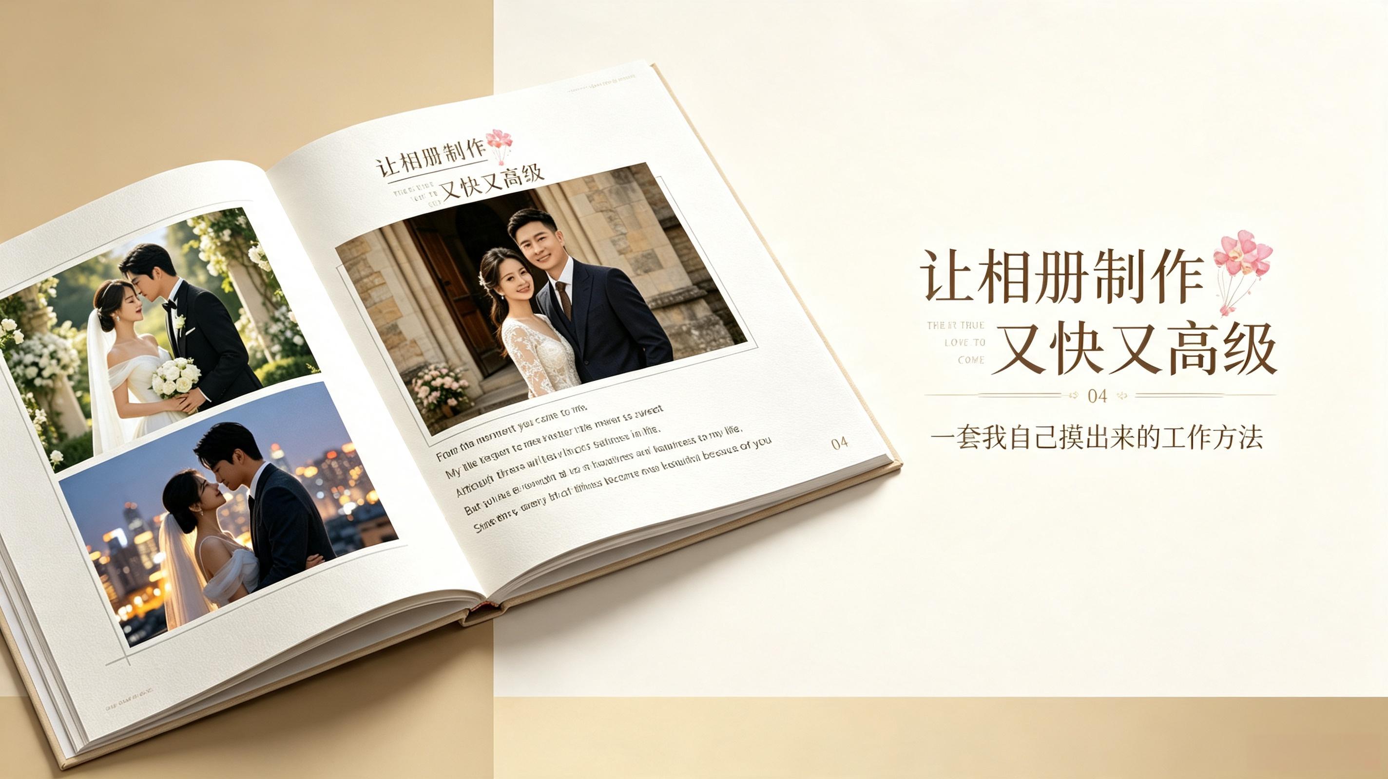让相册制作又快又高级，一套我自己摸出来的工作方法